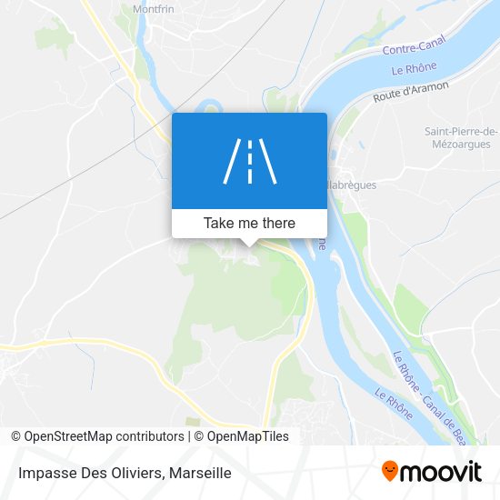 Impasse Des Oliviers map