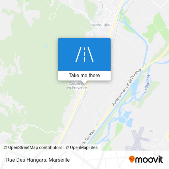 Rue Des Hangars map