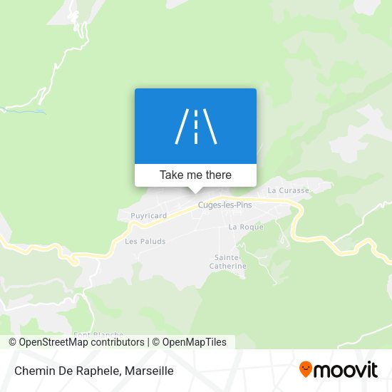 Chemin De Raphele map