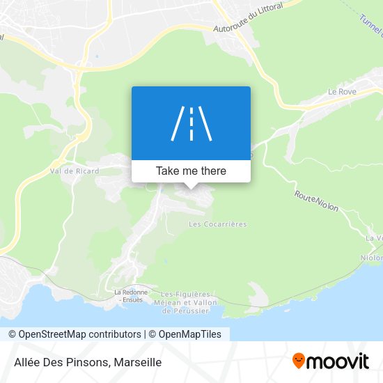 Allée Des Pinsons map