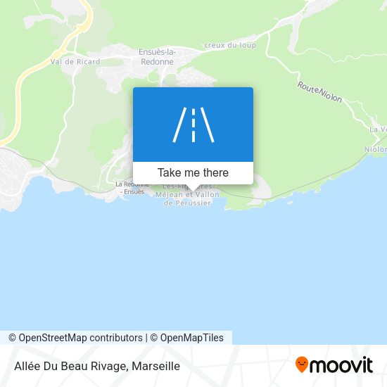 Allée Du Beau Rivage map