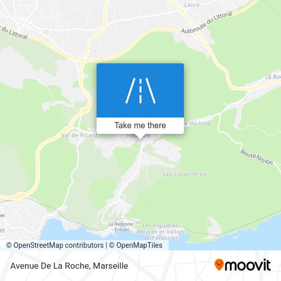 Avenue De La Roche map