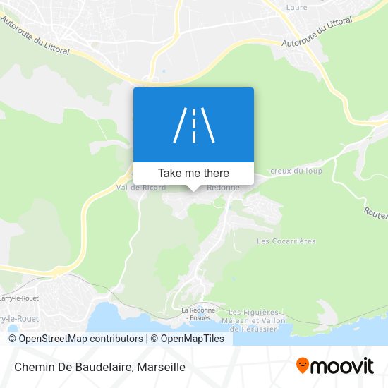 Chemin De Baudelaire map