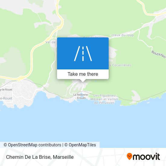 Chemin De La Brise map