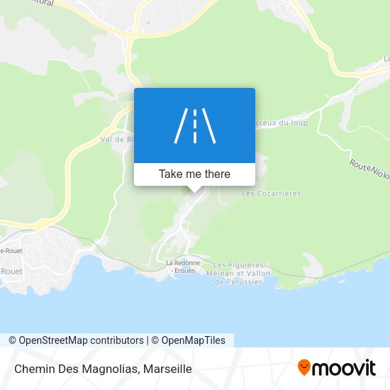 Chemin Des Magnolias map