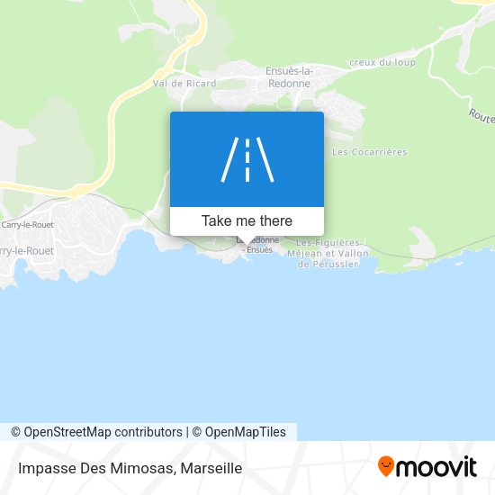 Impasse Des Mimosas map