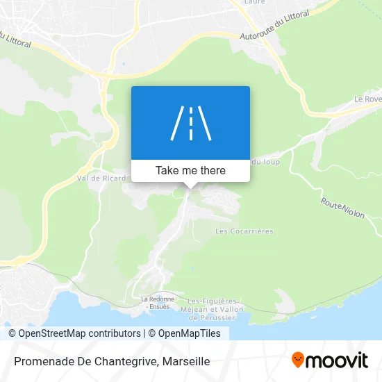 Promenade De Chantegrive map