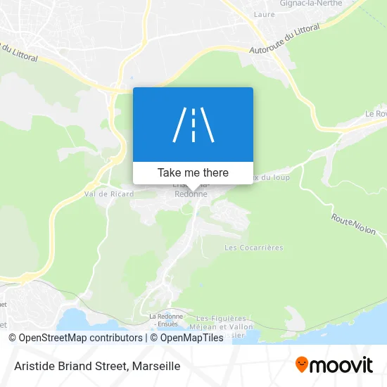 Rue Aristide Briand map