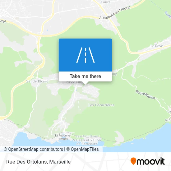 Rue Des Ortolans map