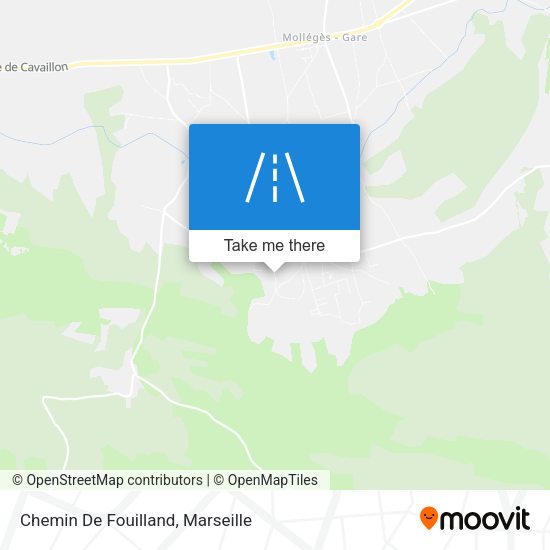 Chemin De Fouilland map