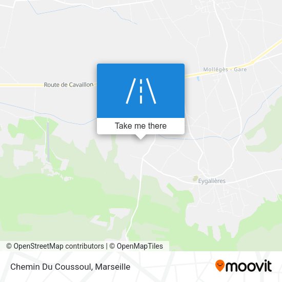 Chemin Du Coussoul map