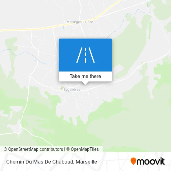 Chemin Du Mas De Chabaud map
