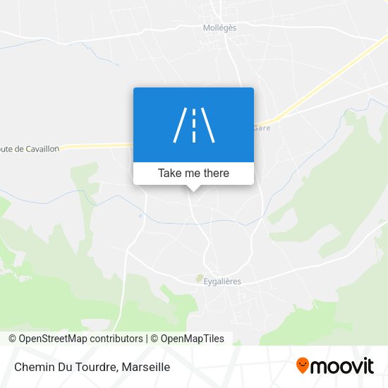 Chemin Du Tourdre map