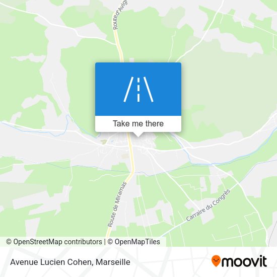 Avenue Lucien Cohen map