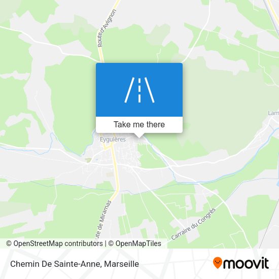 Chemin De Sainte-Anne map