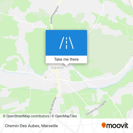 Chemin Des Aubes map