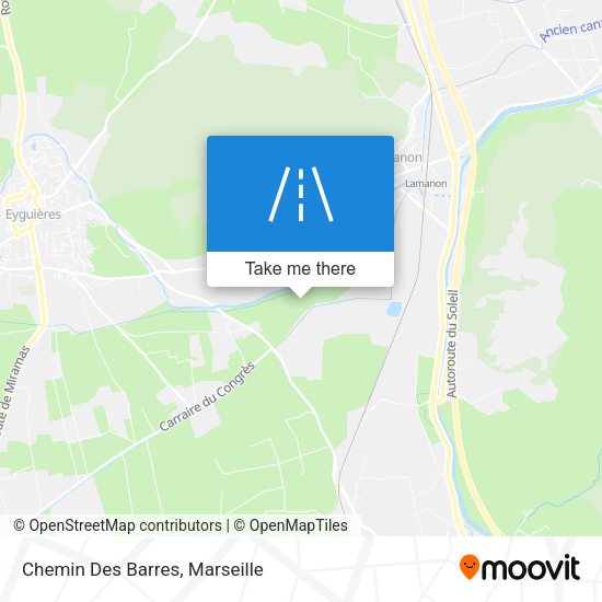 Chemin Des Barres map