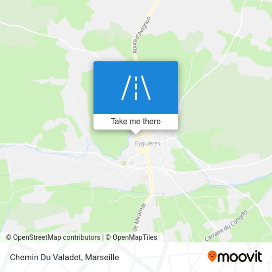 Chemin Du Valadet map