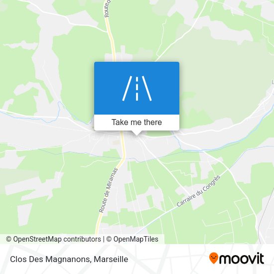 Clos Des Magnanons map