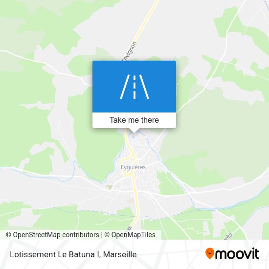 Lotissement Le Batuna I map