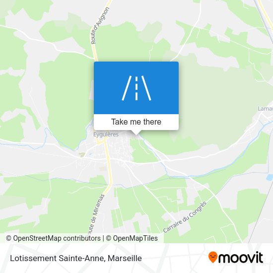Lotissement Sainte-Anne map