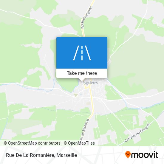 Rue De La Romanière map