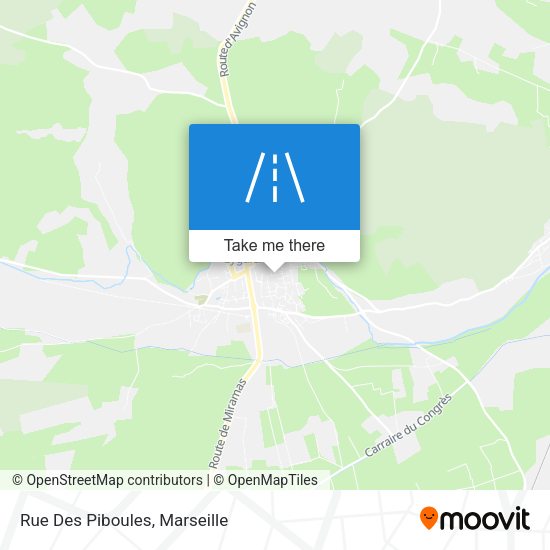 Rue Des Piboules map