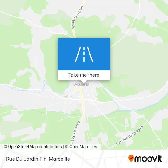 Rue Du Jardin Fin map