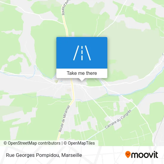 Rue Georges Pompidou map