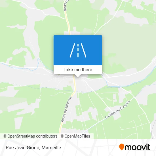 Rue Jean Giono map