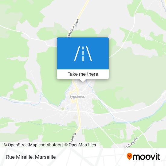 Rue Mireille map