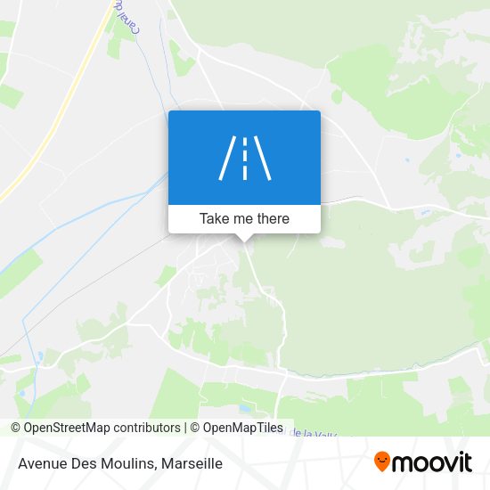 Avenue Des Moulins map