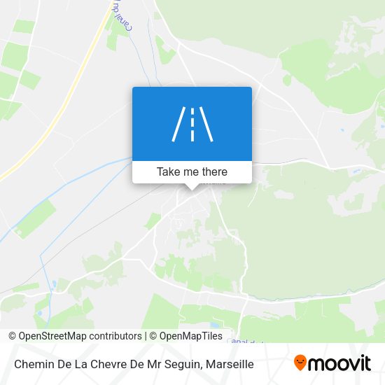 Chemin De La Chevre De Mr Seguin map