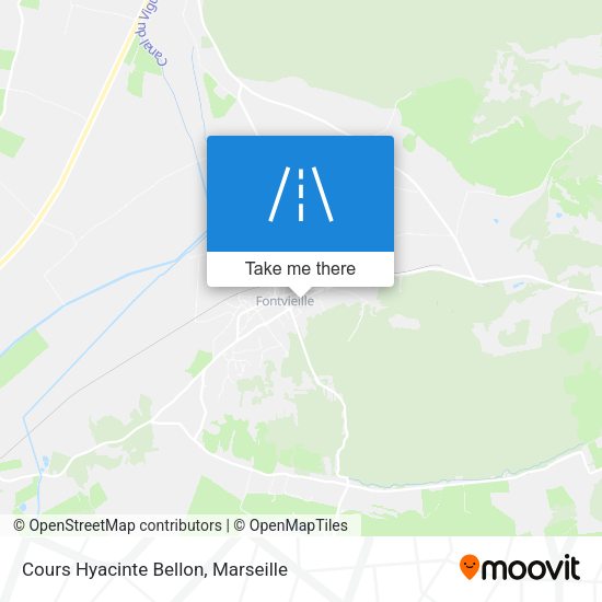 Cours Hyacinte Bellon map