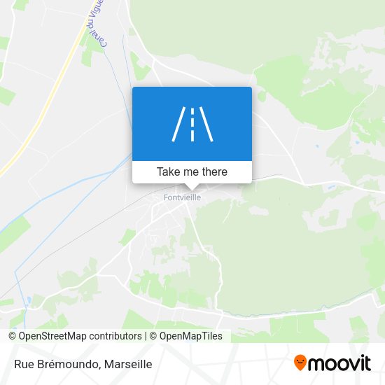 Rue Brémoundo map