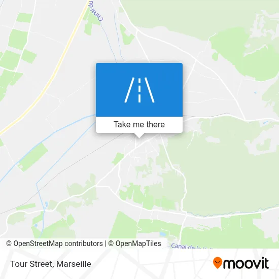 Rue De La Tour map