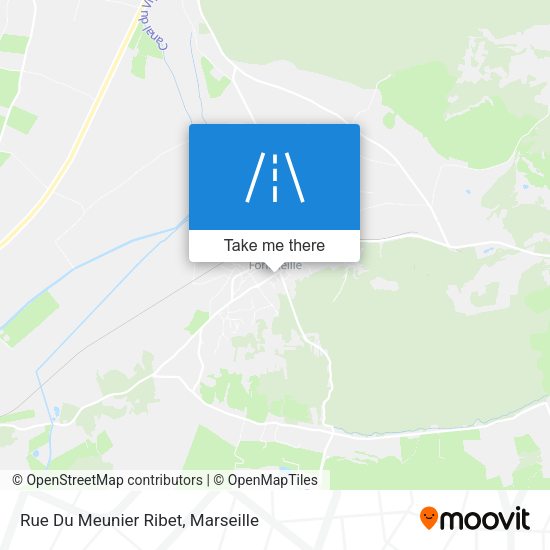 Rue Du Meunier Ribet map