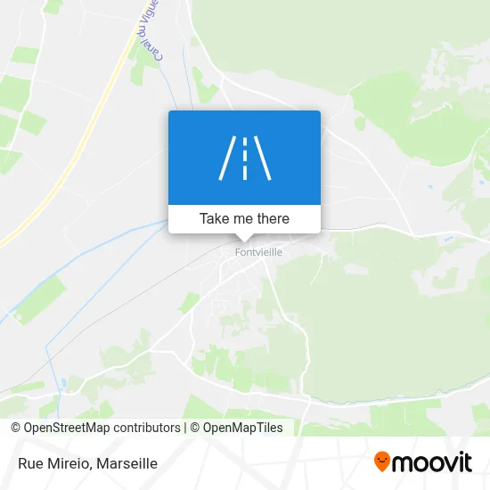 Rue Mireio map