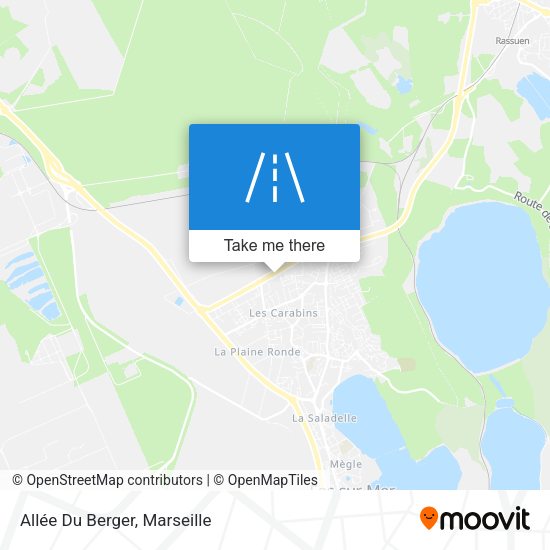 Allée Du Berger map