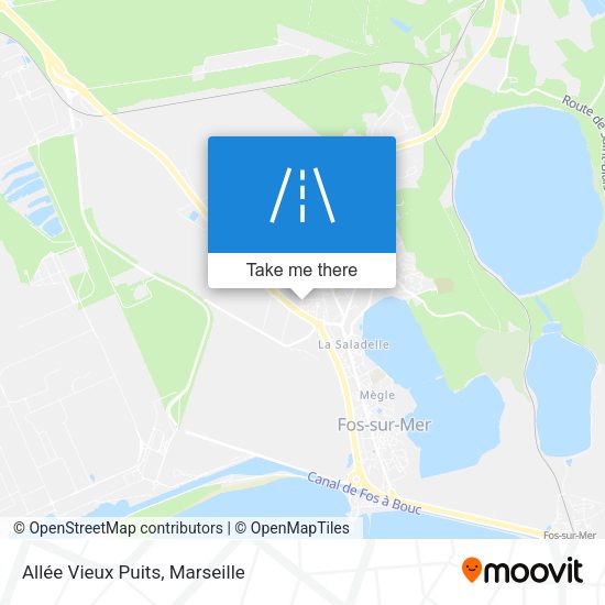 Allée Vieux Puits map
