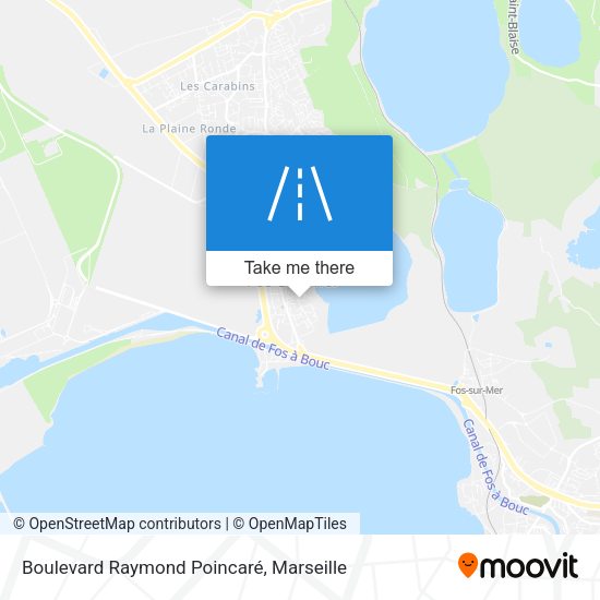 Boulevard Raymond Poincaré map
