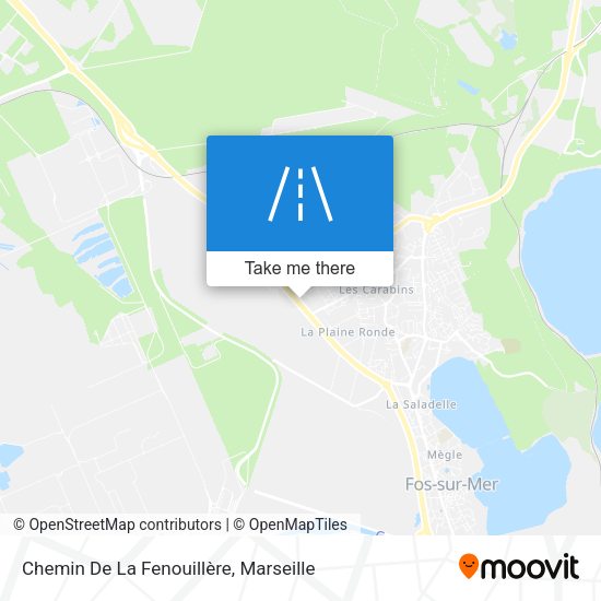 Chemin De La Fenouillère map