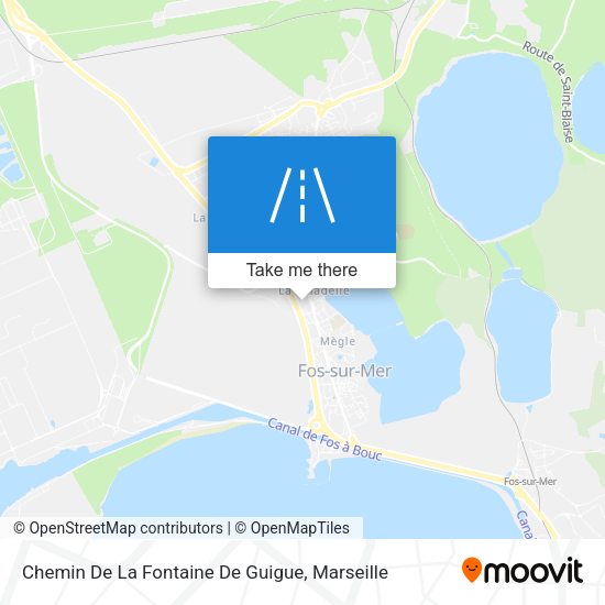 Chemin De La Fontaine De Guigue map