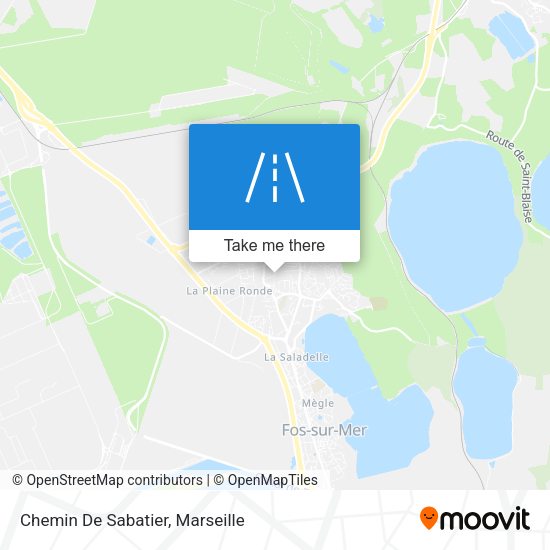 Chemin De Sabatier map