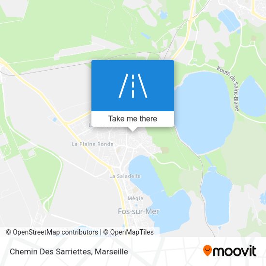 Chemin Des Sarriettes map