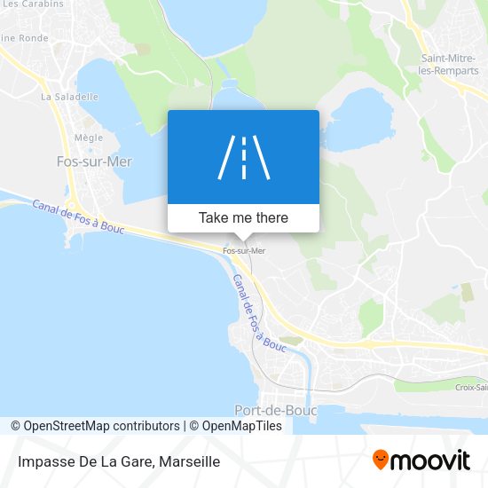 Impasse De La Gare map