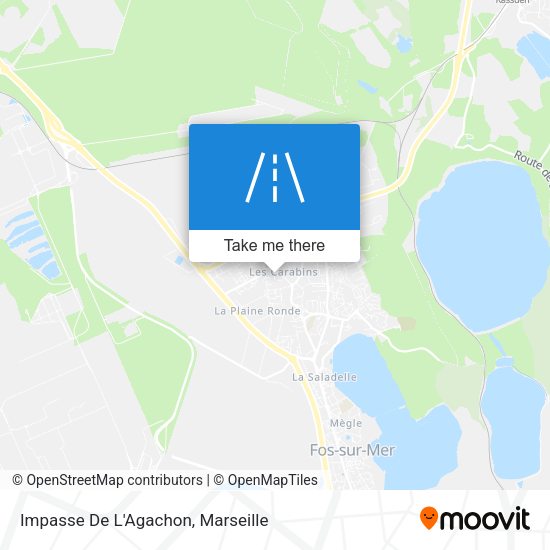 Impasse De L'Agachon map