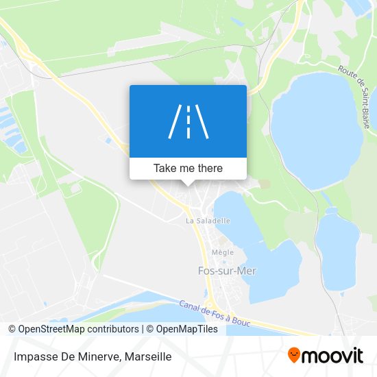 Impasse De Minerve map