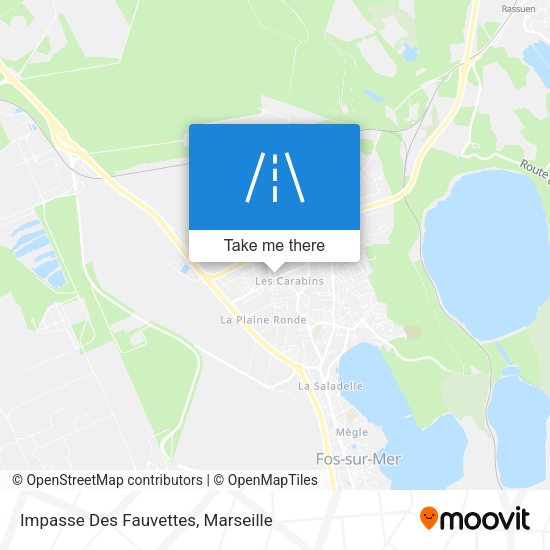 Impasse Des Fauvettes map