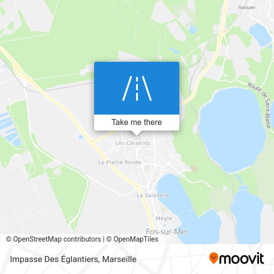 Impasse Des Églantiers map